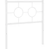 Tête de lit de remplacement métal blanc 80 cm>Vidaxl Discount