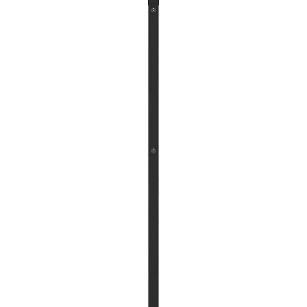 Tête de lit de remplacement métal noir 107 cm>Vidaxl New