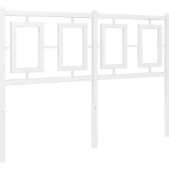 Tête de lit de remplacement métal blanc 120 cm>Vidaxl
