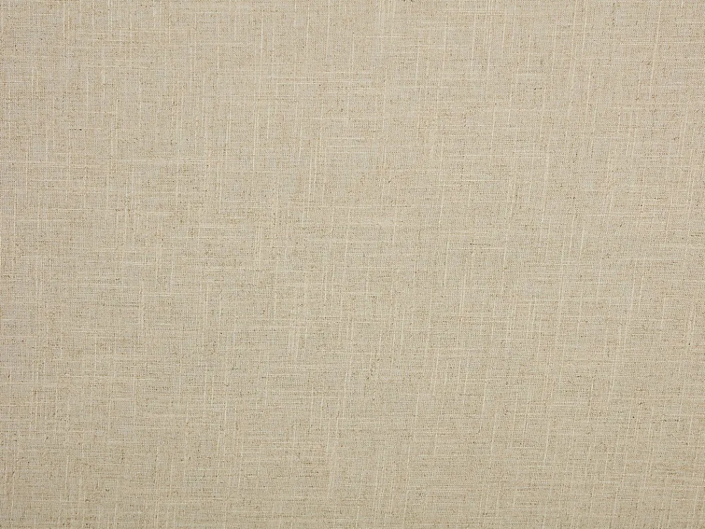 Vente-unique Tête de lit déhoussable 150 cm - Coton et lin - Beige et noir - CHESMA* Tête De Lit