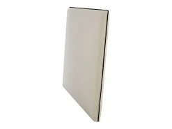 Vente-unique Tête de lit déhoussable 150 cm - Coton et lin - Beige et noir - CHESMA* Tête De Lit