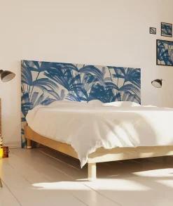 Bellecour Tête de lit déhoussable Anni 180x110 cm Coloris Bleu* Tête De Lit