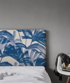 Bellecour Tête de lit déhoussable Anni 180x110 cm Coloris Bleu* Tête De Lit