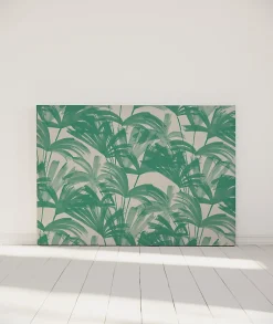Tête de lit déhoussable Anni 160x110 cm Coloris Vert><noscript><img width=