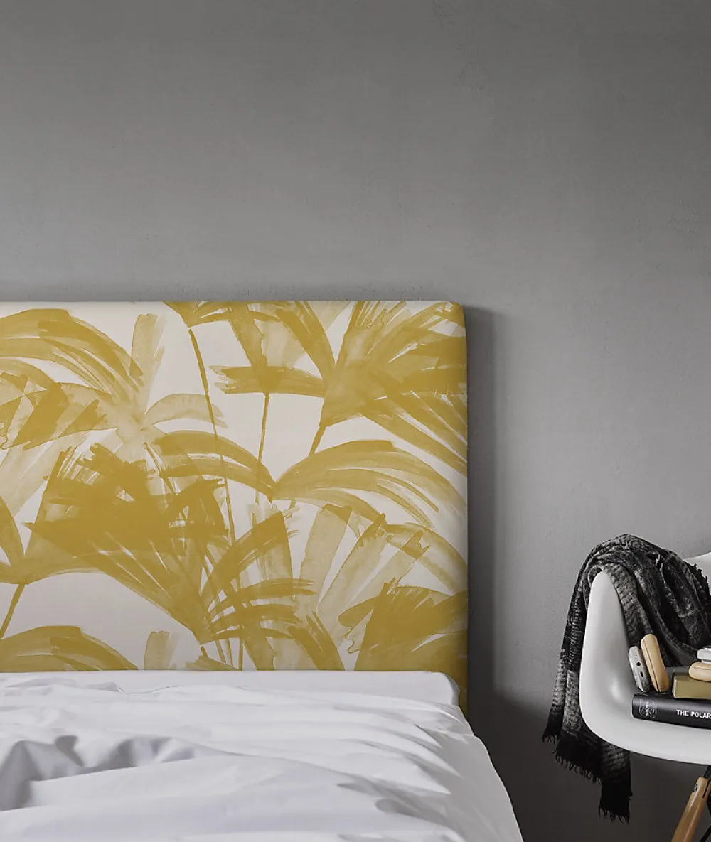 Tête de lit déhoussable Anni 160x110 cm Coloris Jaune>Bellecour Best
