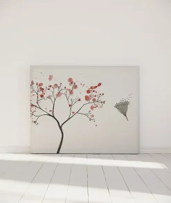 Bellecour Tête de lit déhoussable Arbre 140x110 cm* Pied De Lit