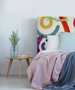 Bellecour Tête de lit déhoussable Floating Colors 160x110 cm* Tête De Lit