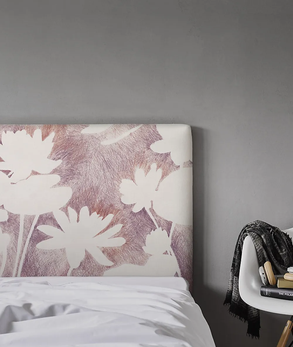 Tête de lit déhoussable Haku 160x110 cm Coloris Rose pâle>Bellecour Hot