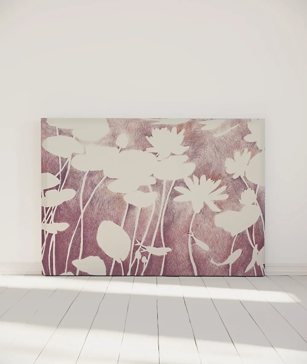 Bellecour Tête de lit déhoussable Haku 140x110 cm Coloris Rose pâle* Pied De Lit