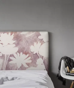 Bellecour Tête de lit déhoussable Haku 180x110 cm Coloris Rose pâle* Pied De Lit