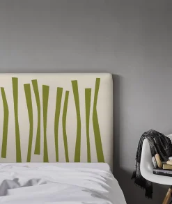 Bellecour Tête de lit déhoussable Palissade 140x110 cm Coloris Vert* Tête De Lit