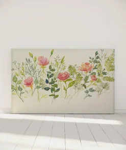 Tête de lit déhoussable Roseraie 180x110 cm><noscript><img width=