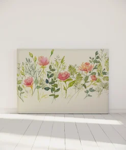 Tête de lit déhoussable Roseraie 160x110 cm><noscript><img width=