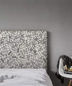 Bellecour Tête de lit déhoussable Simone 160x110 cm Coloris Blanc* Tête De Lit