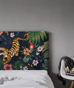 Bellecour Tête de lit déhoussable Tigris Fortis 180x110 cm* Pied De Lit