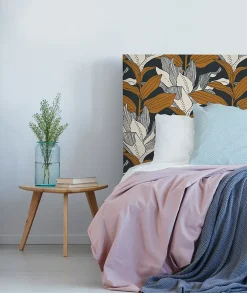 Tête de lit déhoussable Toni 160x110 cm Coloris Bleu><noscript><img width=