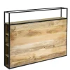Tête de lit en bois de manguier 160 cm Armelle>Made In Meubles Discount
