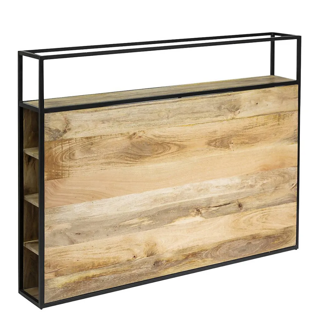 Tête de lit en bois de manguier 160 cm Armelle>Made In Meubles Discount