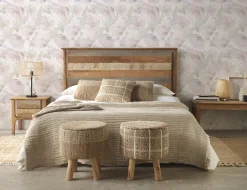 Geese Home Tête de lit en bois de manguier massif 110x120 cm* Tête De Lit