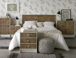 Tête de lit en frêne coloris naturel 110x60 cm><noscript><img width=