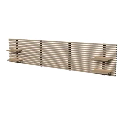 Wood&Sens Tête de lit en pin avec étagères, L.250 x H.56 cm x P.21 cm* Tête De Lit