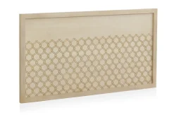 Geese Home Tête de lit en placage de chêne et finition beige 110x60 cm* Tête De Lit