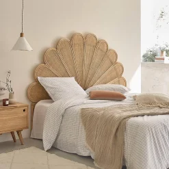Bois Dessus Bois Dessous Tête de lit en rotin et cannage 180 cm* Tête De Lit