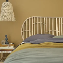 Berah Getah Tête de lit en rotin naturel 160 cm* Tête De Lit