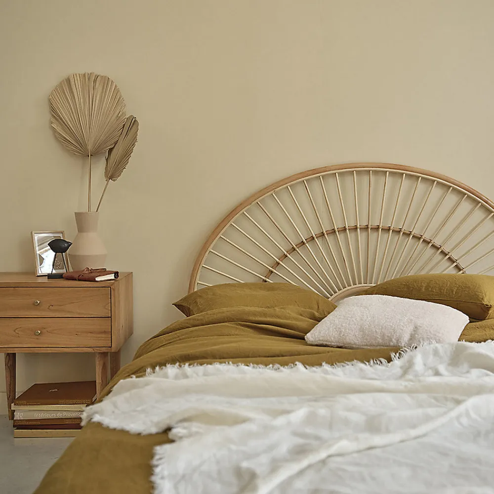 Tête de lit en rotin naturel 160 cm>Berah Getah Outlet