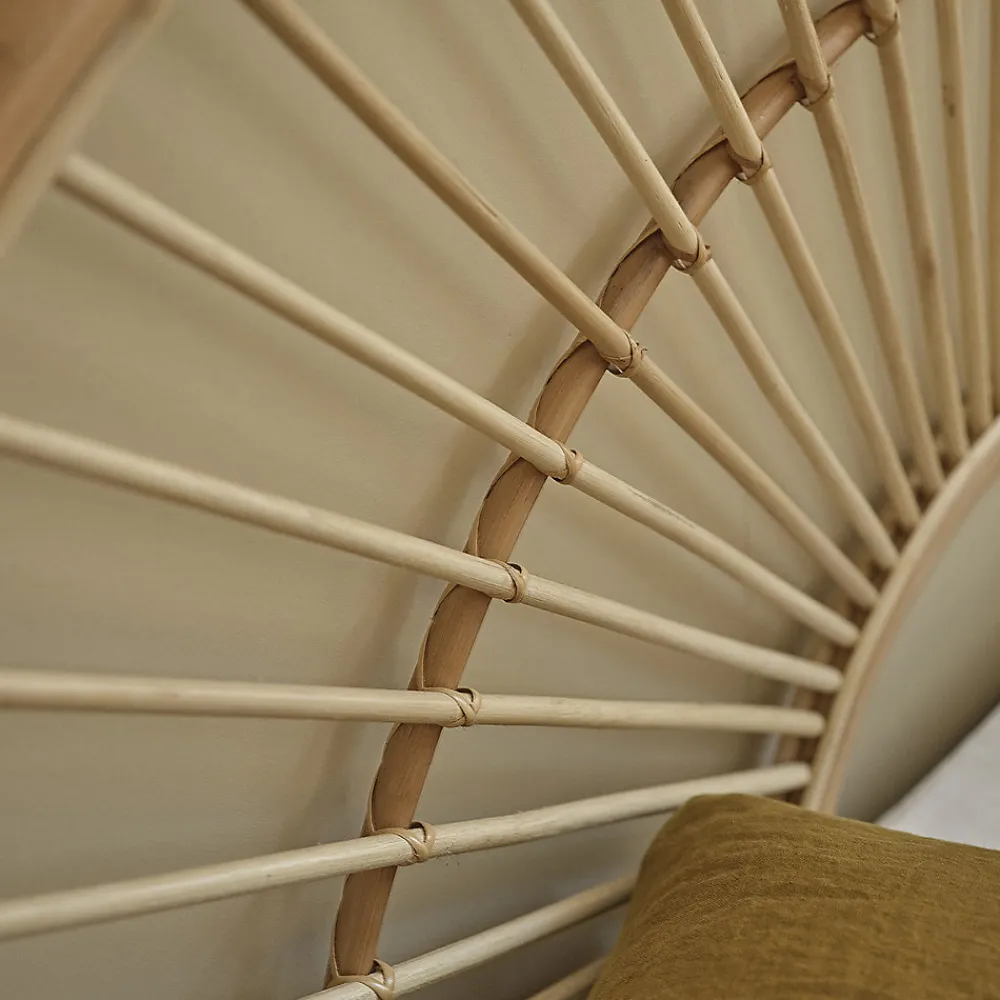Tête de lit en rotin naturel 160 cm>Berah Getah Outlet