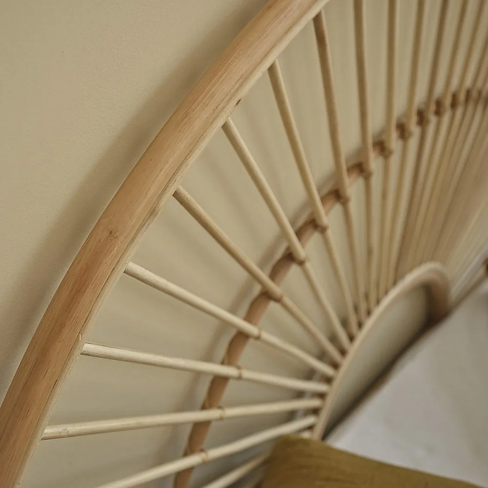 Tête de lit en rotin naturel 160 cm>Berah Getah Outlet