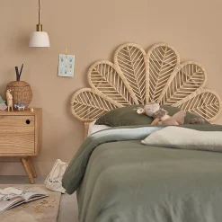 Tête de lit en rotin naturel 90 cm>Berah Getah Best