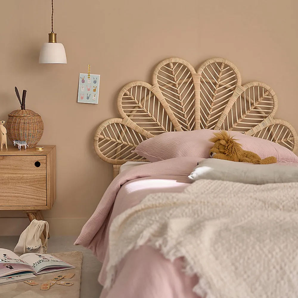 Tête de lit en rotin naturel 90 cm>Berah Getah Best