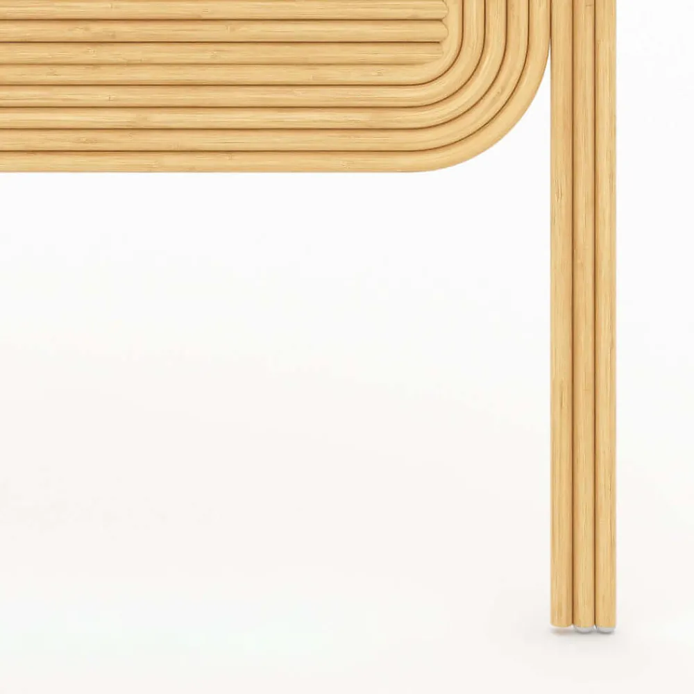 Tête de lit en rotin naturel 140 cm>Rendez-Vous Déco Outlet