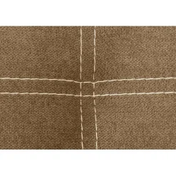 Tête de lit en tissu marron Iris 130>Eccox