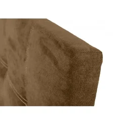 Eccox Tête de lit en tissu marron Iris 90* Tête De Lit
