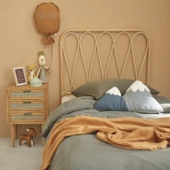Tête de lit enfant en rotin 90 cm>Berah Getah Online