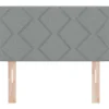 Vidaxl Tête de lit Gris clair 80 cm tissu* Tête De Lit
