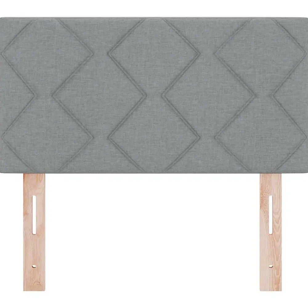 Vidaxl Tête de lit Gris clair 80 cm tissu* Tête De Lit