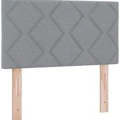 Vidaxl Tête de lit Gris clair 80 cm tissu* Tête De Lit
