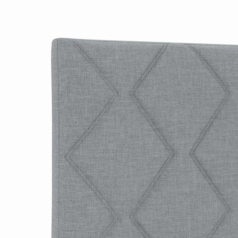 Vidaxl Tête de lit Gris clair 80 cm tissu* Tête De Lit