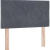 Tête de lit Gris foncé 80 cm Velours>Vidaxl Best