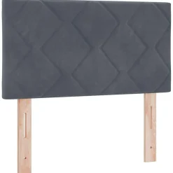 Tête de lit Gris foncé 80 cm Velours>Vidaxl Best