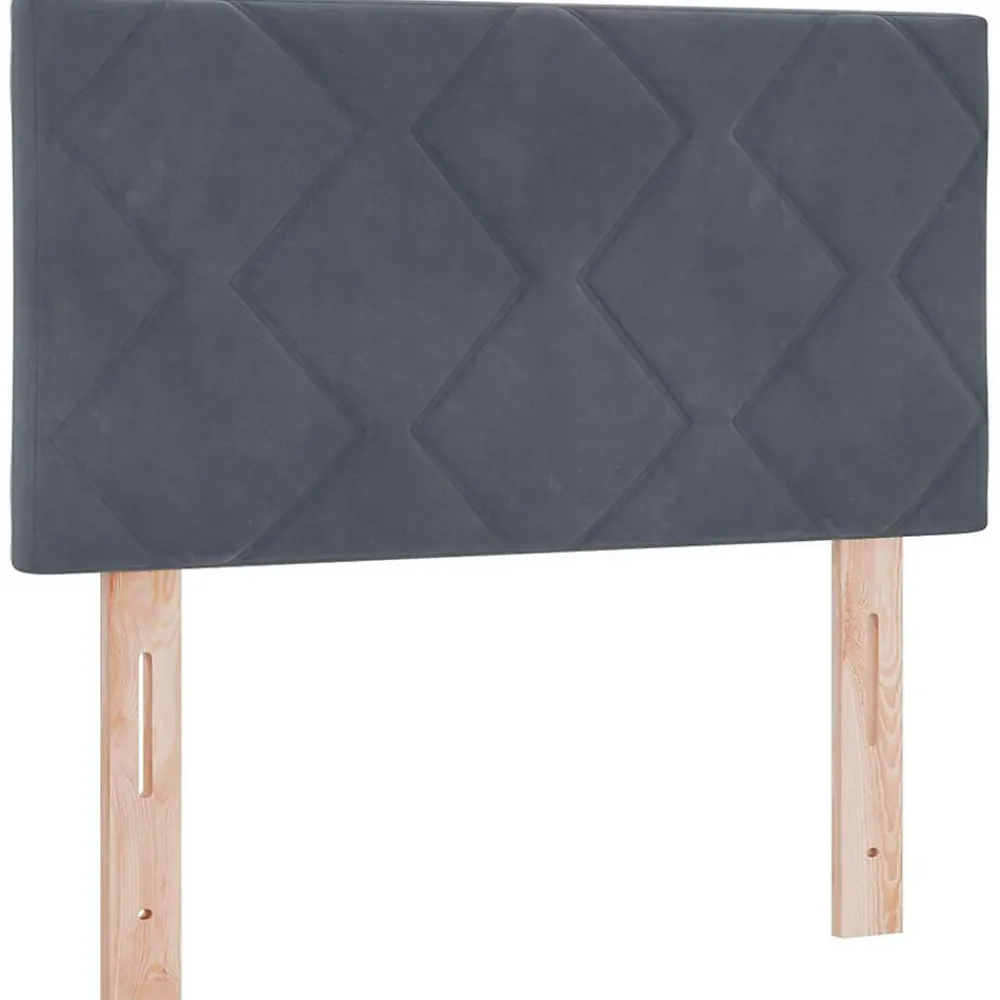 Tête de lit Gris foncé 80 cm Velours>Vidaxl Best