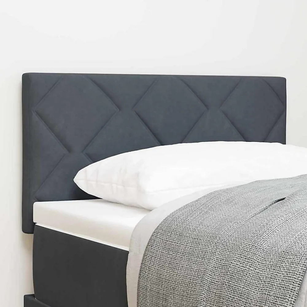Tête de lit Gris foncé 80 cm Velours>Vidaxl Best