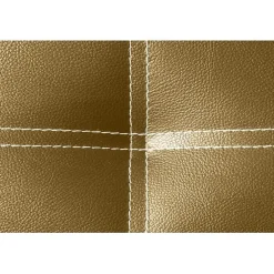 Eccox Tête de lit Iris en similicuir doré 100* Tête De Lit