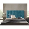 Tête de lit Iris en tissu turquoise 145>Eccox Clearance