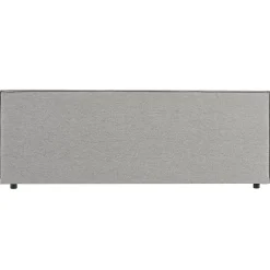 Tête de lit KLAO 160 sur pieds, en tissu - Gris>Idimex New