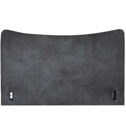 Pro Et Discount Tête de lit largeur 180 x 110 cm velours alcantara Gris* Tête De Lit