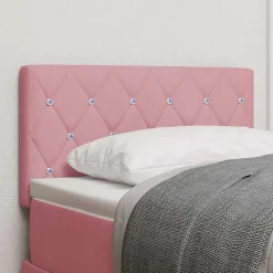 Tête de lit LED avec bandes LED Rose 80 cm Velours>Vidaxl Clearance
